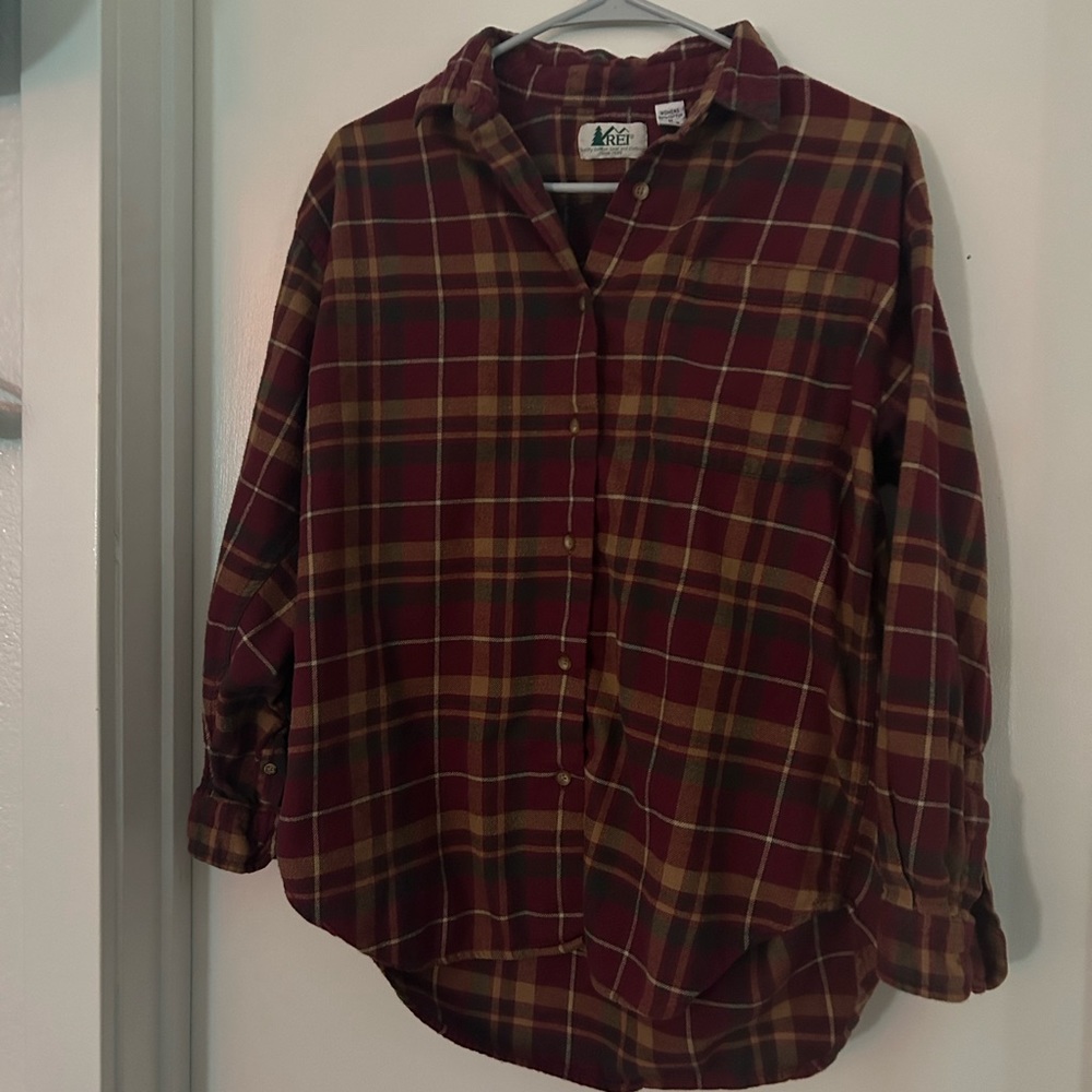 REI Women’s Button Up Flannel
